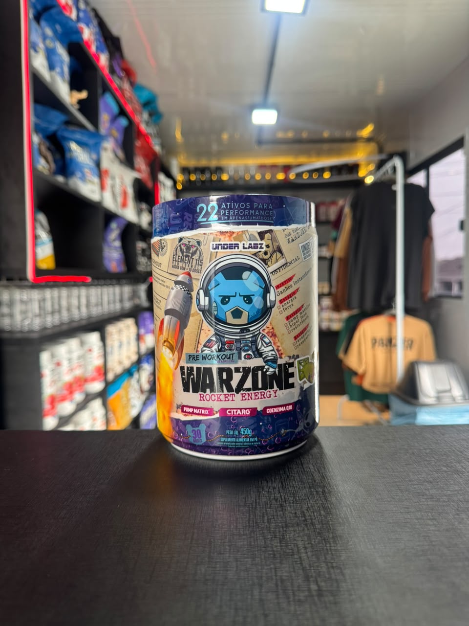 Warzone Rocket Energy Under Labz 450g