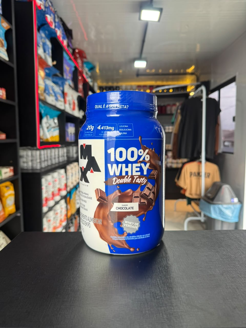 100% Whey Double Tasty Max Titanium 900g