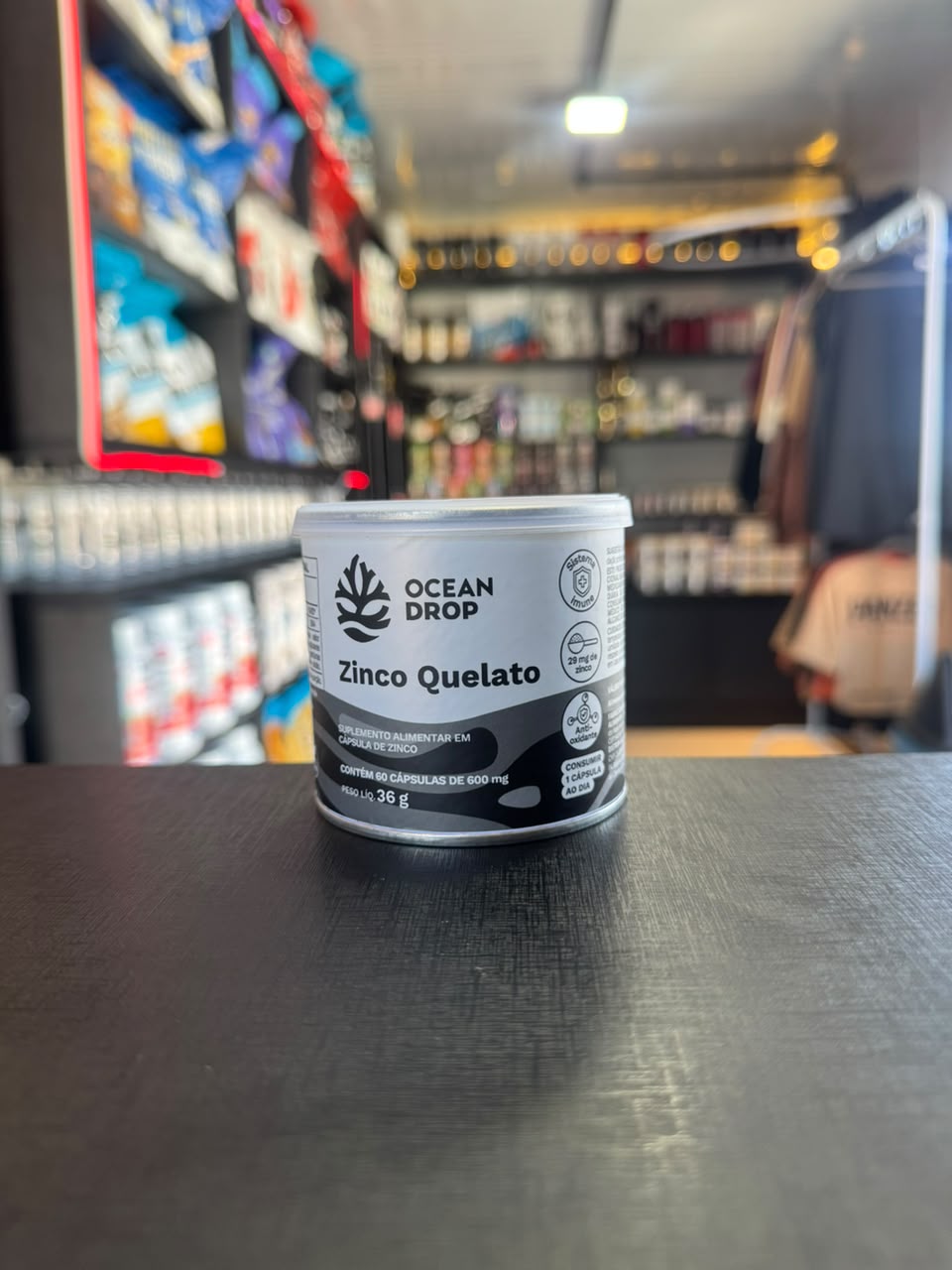 Zinco Quelato Ocean Drop – 60 cápsulas