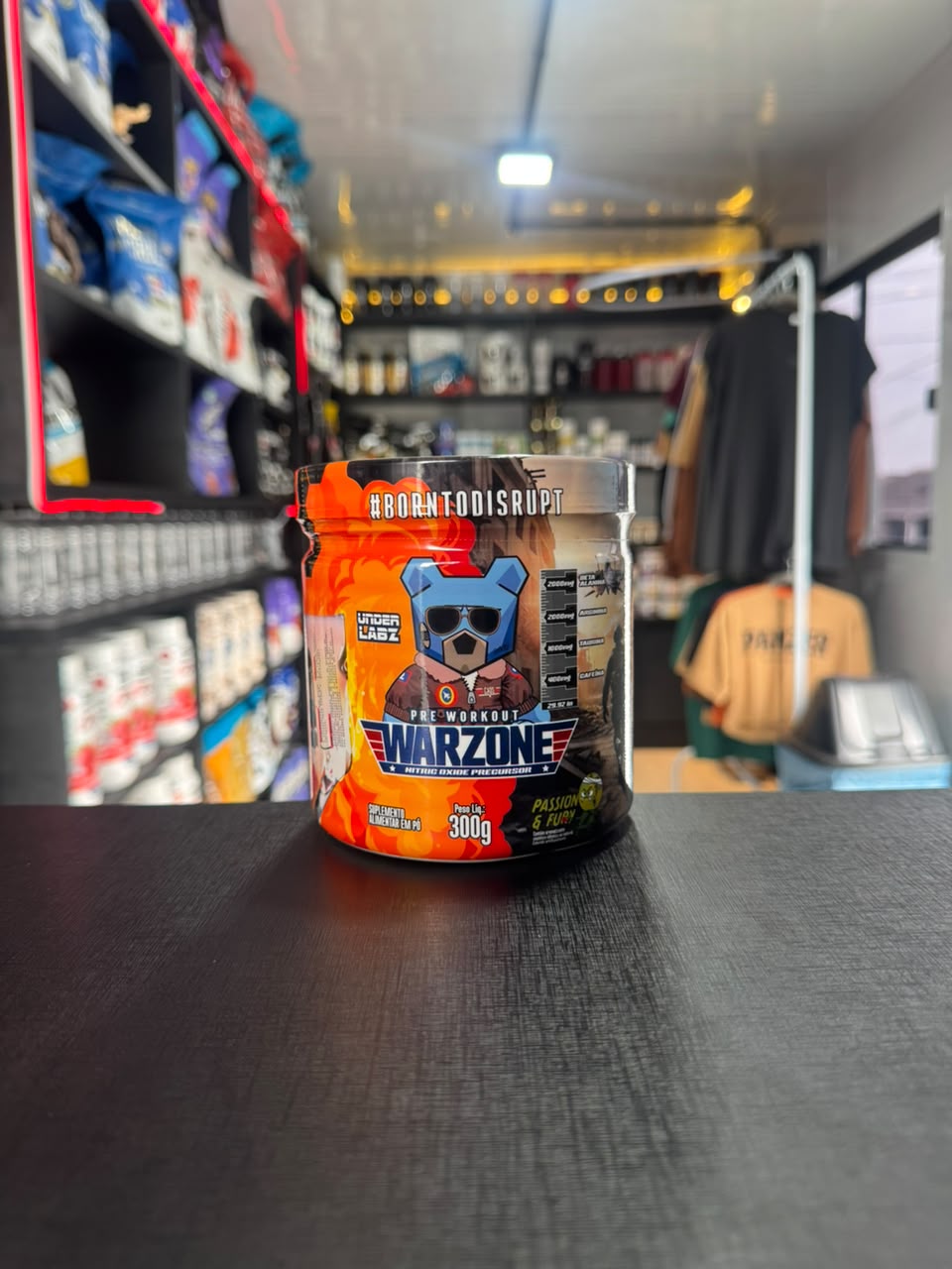Pré treino Warzone Under Labz 300g